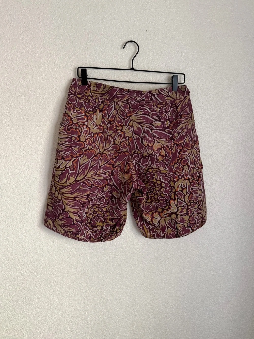 Patagonia Men’s Wavefarer 21” Board Shorts 32 Frank Bronze Floral Print